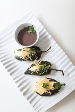 Cargar imagen en el visor de la galería, CHILES RELLENOS DE QUESO EN SALSA DE FRIJOL